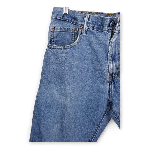 LEVI'S 517 Boot Cut Jeans 2012 Broken Imperfections Made In Nicaragua W31 L30 - Picture 5 of 10